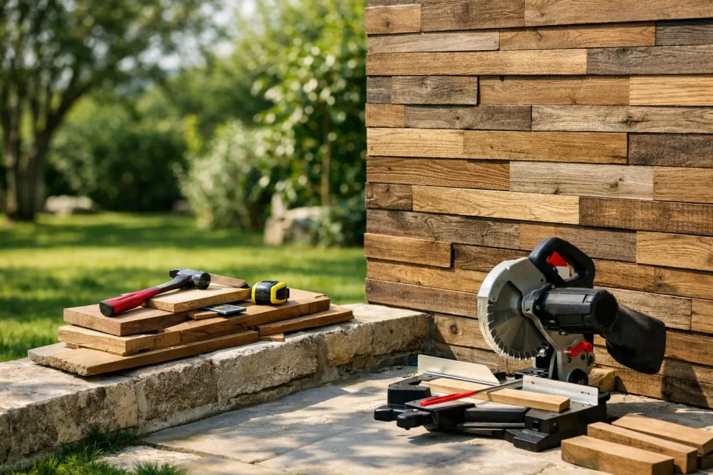 Sublimez votre intérieur avec un parement en bois massif