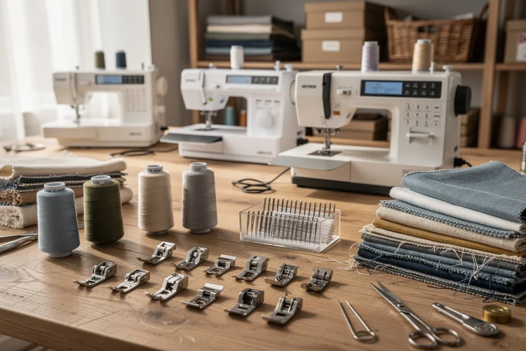 Les meilleurs accessoires pour toutes les marques de machines à coudre