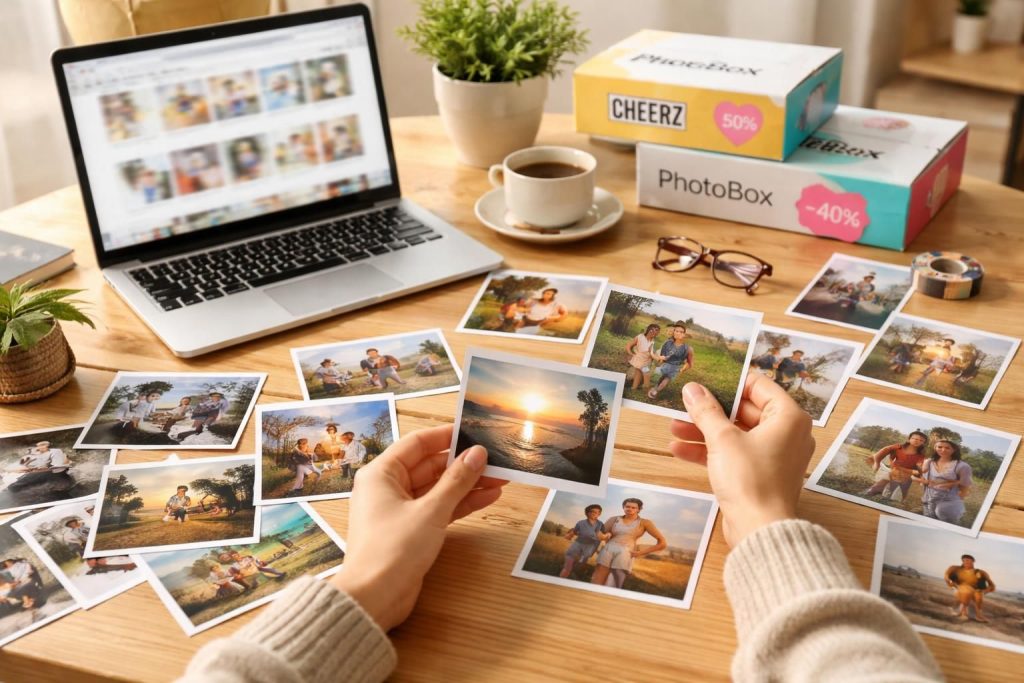 Économiser sur ses impressions photo avec Photobox, Cheerz et tirages en ligne promotionnels