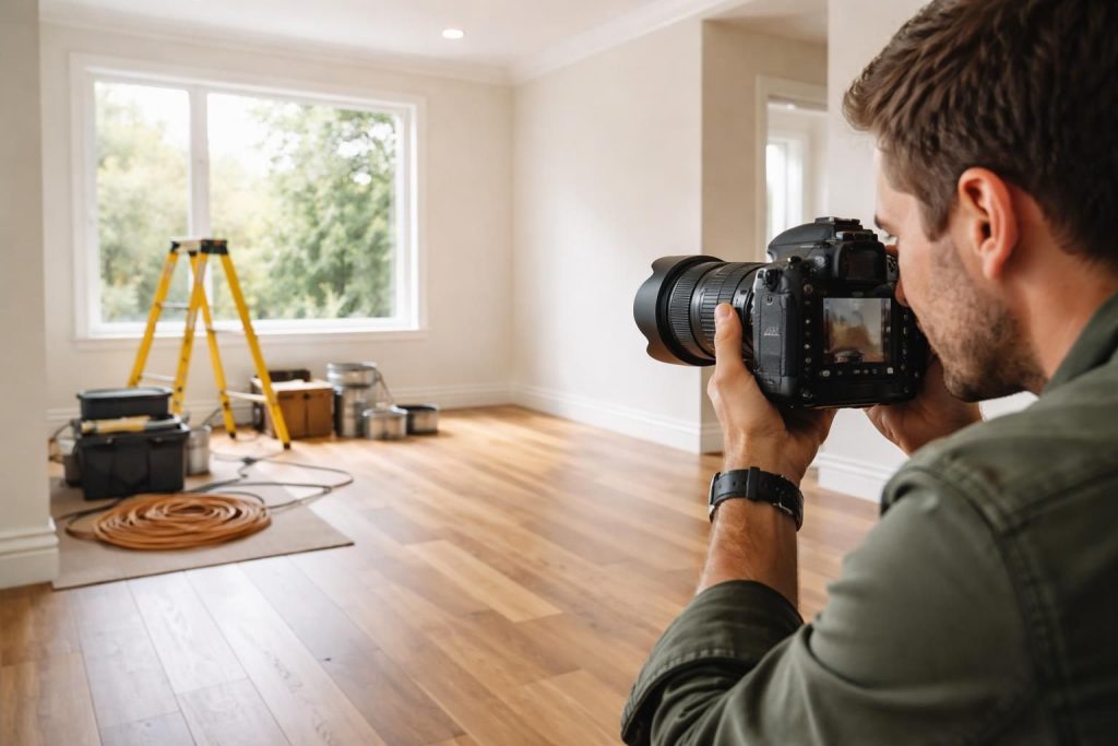 Photographier vos travaux de rénovation avec un Nikon D850 pour valoriser votre projet immobilier