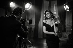découvrez nos prestations photos professionnelles à paris, parfaites pour offrir un shooting en studio harcourt unique et élégant.